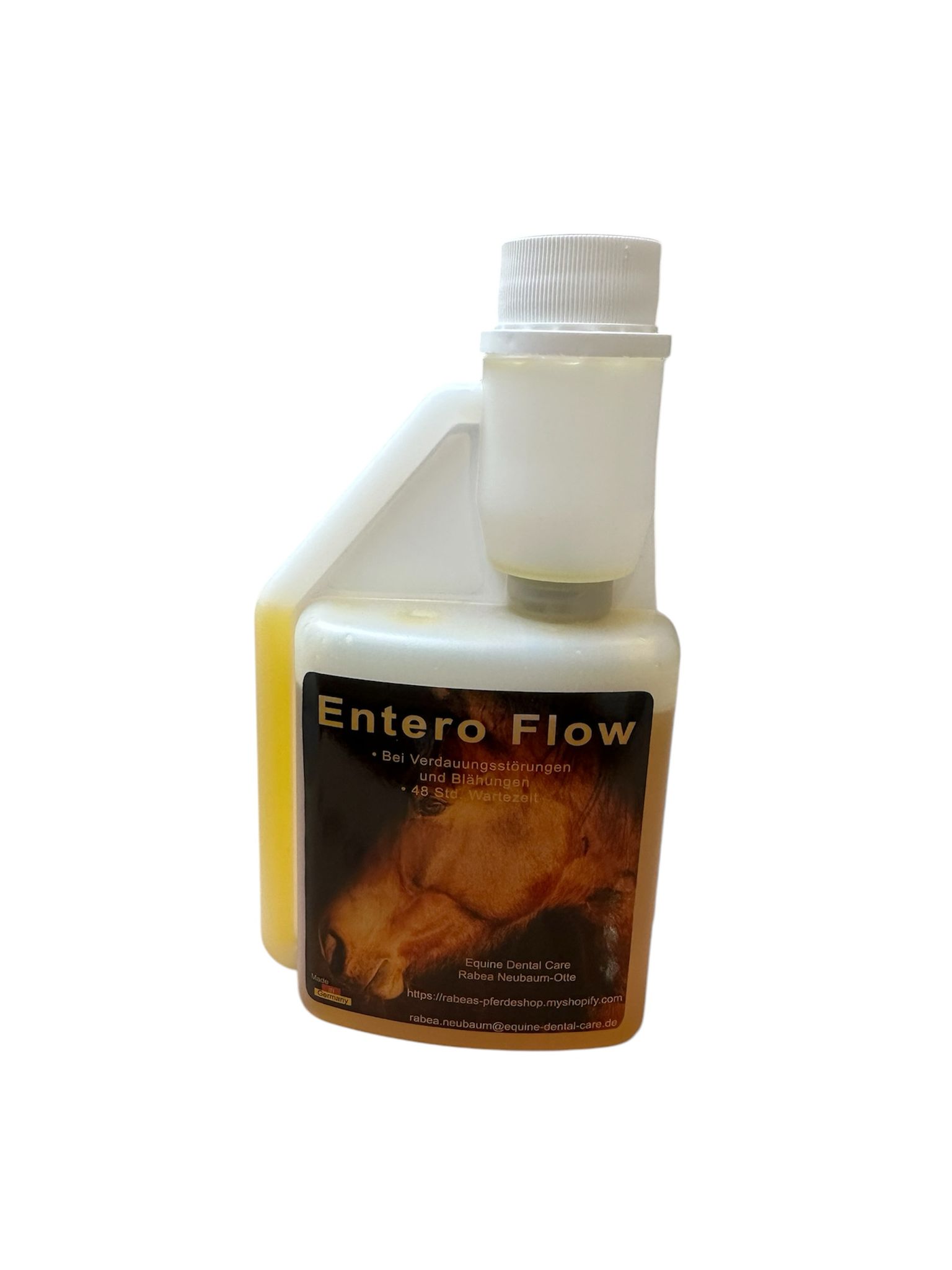 Entero Flow, 250 ml bei Blähungen und Unwohlsein - schnelle Hilfe aus der Stallapotheke!