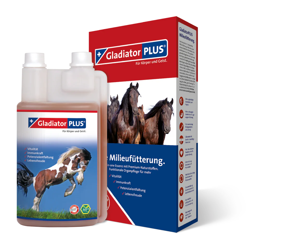 GladiatorPLUS Pferd Milieufütterung 1000 ml